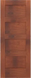 Flat Panel San Diego Mahogany Doors
